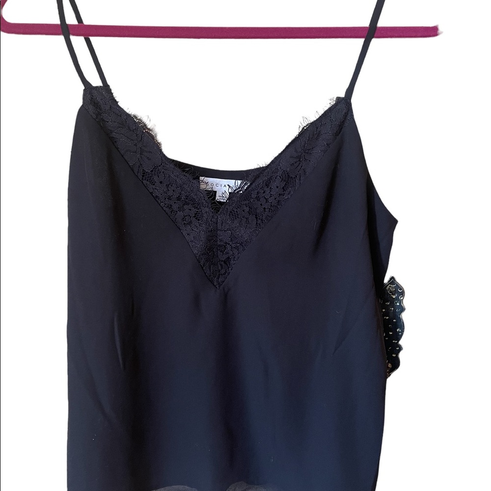 Black tank top